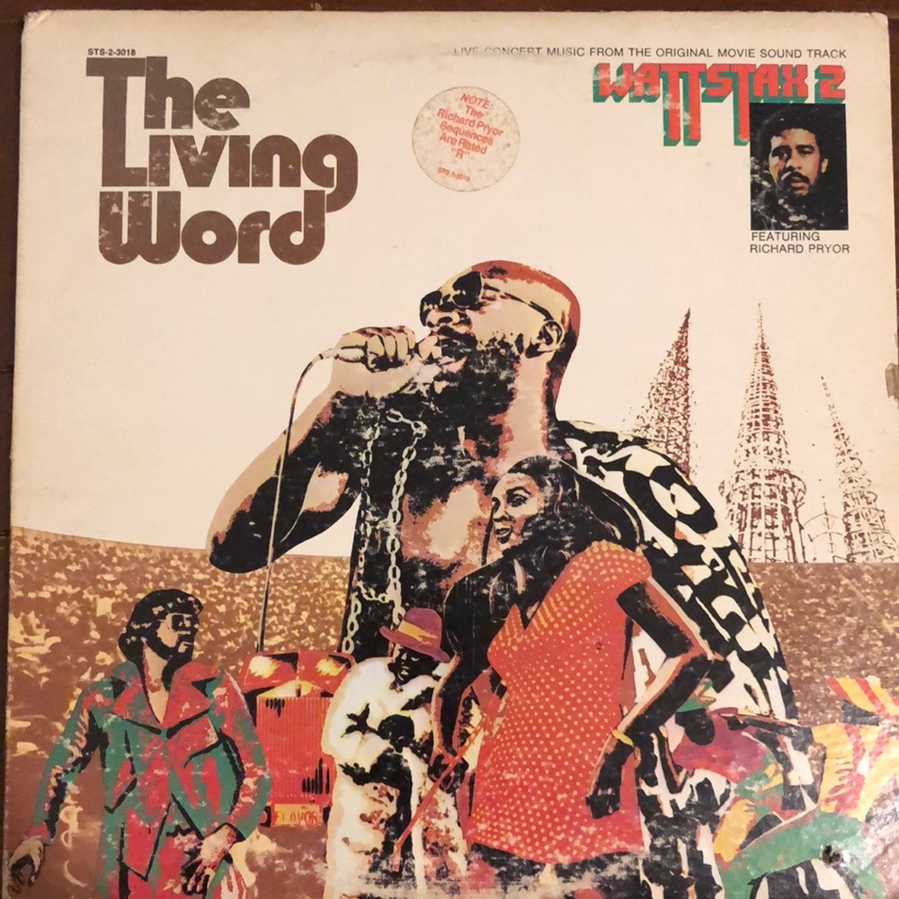 The Living Word Wattstax 2 Double Vinyl Lp Set '73